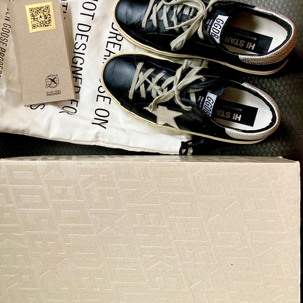 Golden Goose Deluxe Brand Hi-Star Sneakers 38
